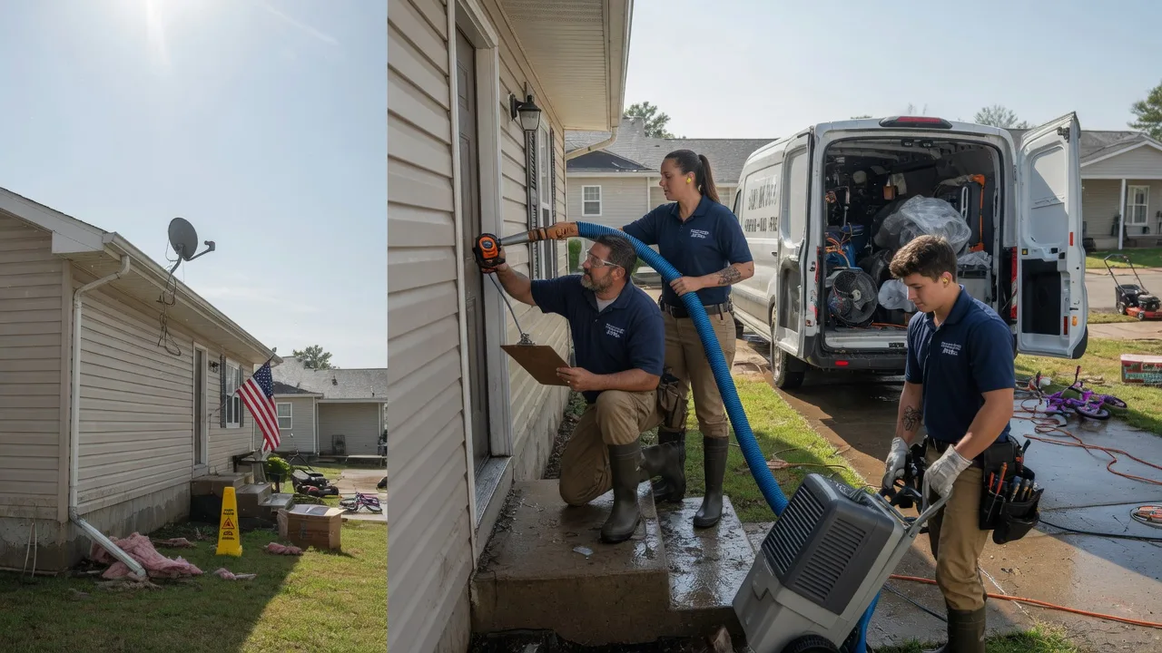 Ceiling Water Damage Restoration in Gillett, PA near me